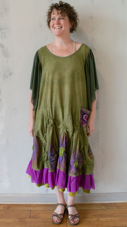 Festivity Dress in Chicory