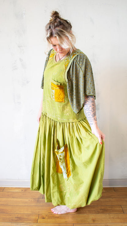 Green Sleeves Gown