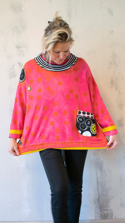 Beautiful Stories Sweatshirt in Pink