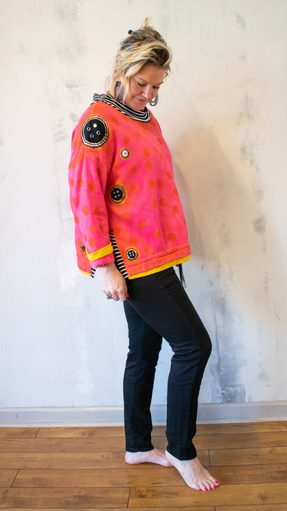 Beautiful Stories Sweatshirt in Pink