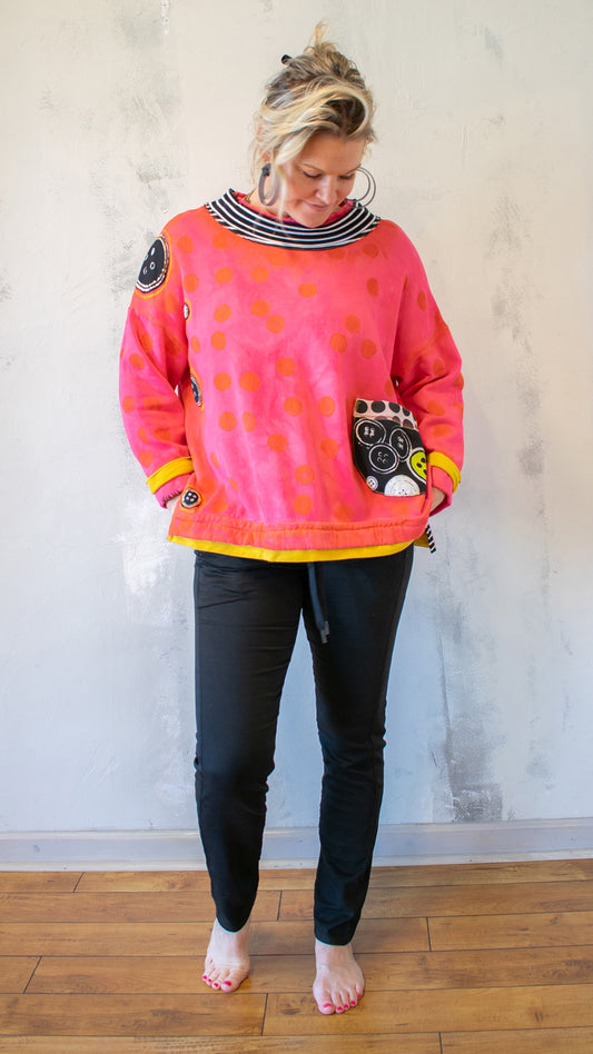 Beautiful Stories Sweatshirt in Pink