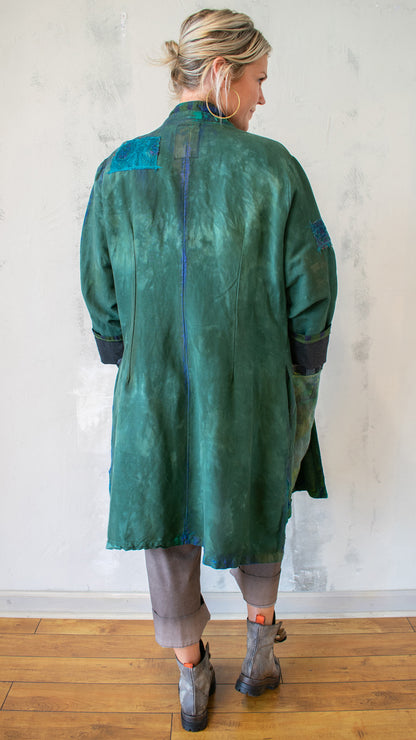 Ground Control to Major Tom Over Coat in Snap Dragon