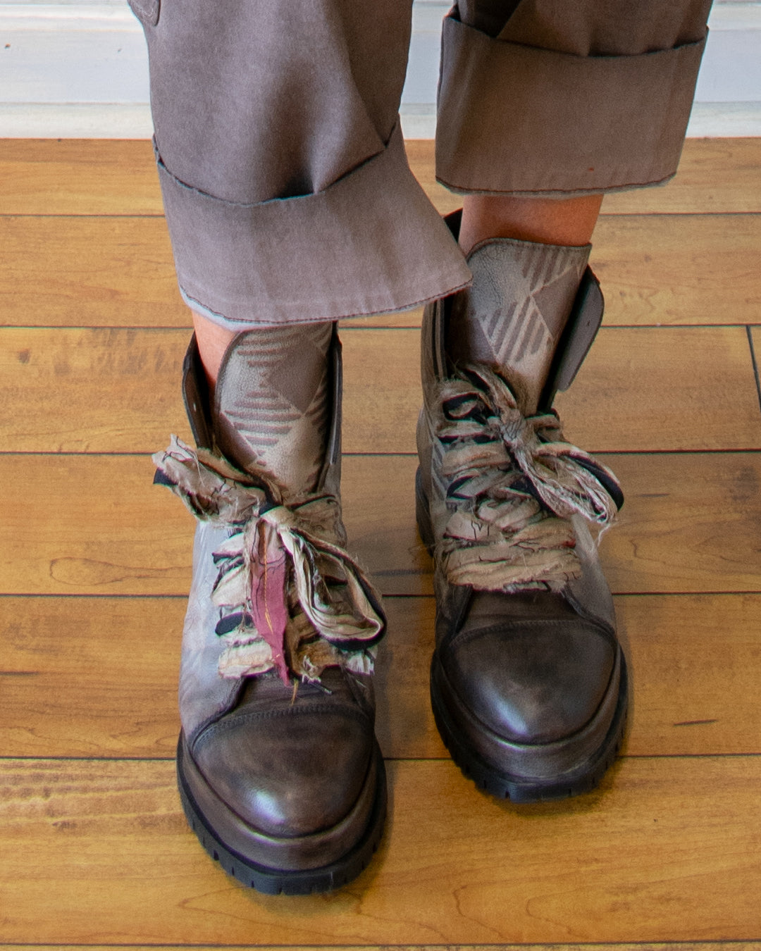 Hand Painted Boots