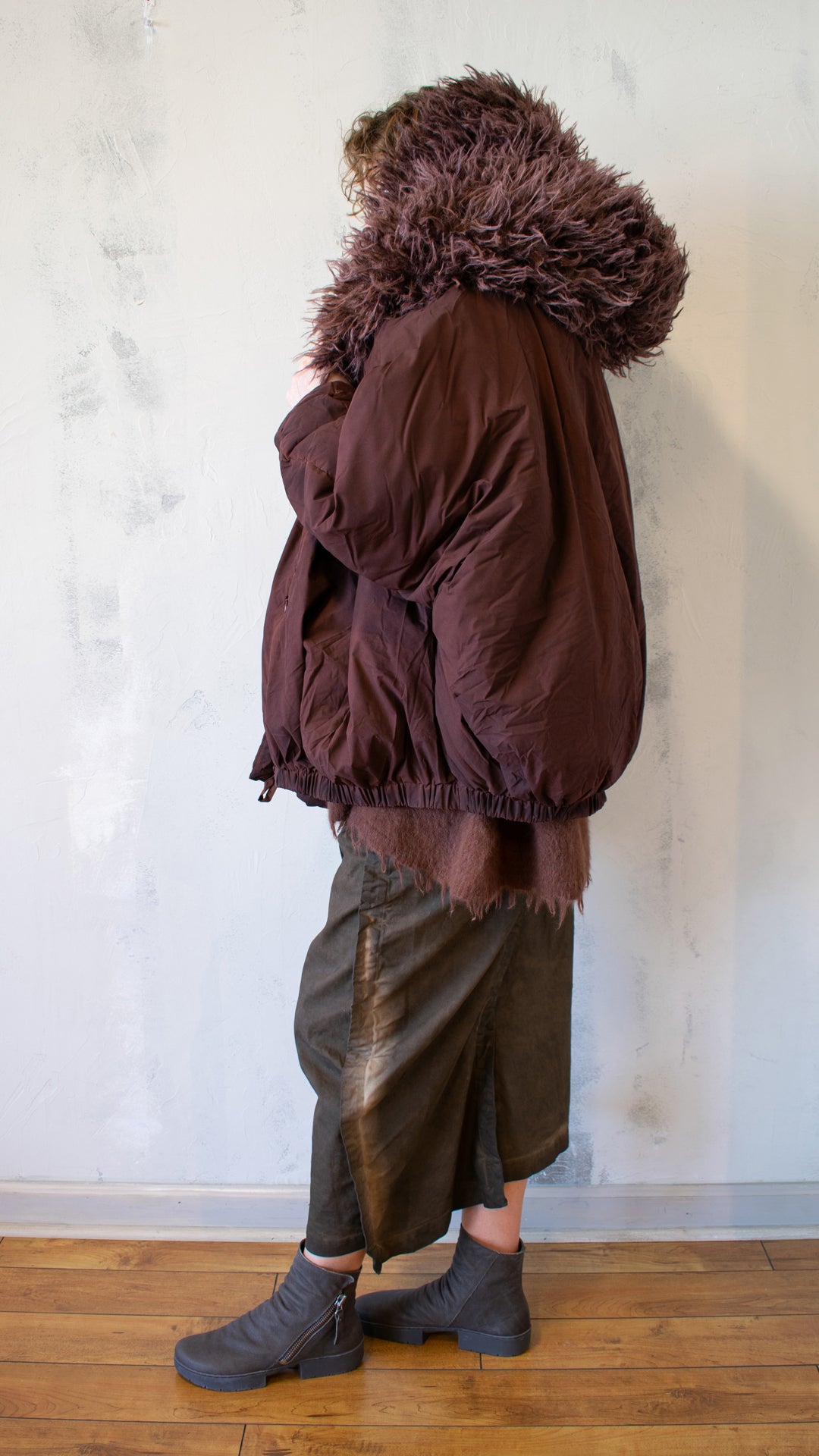 Cloud Coat in Henna Cloud