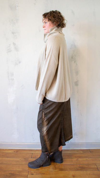 Textured Pullover in Ginger