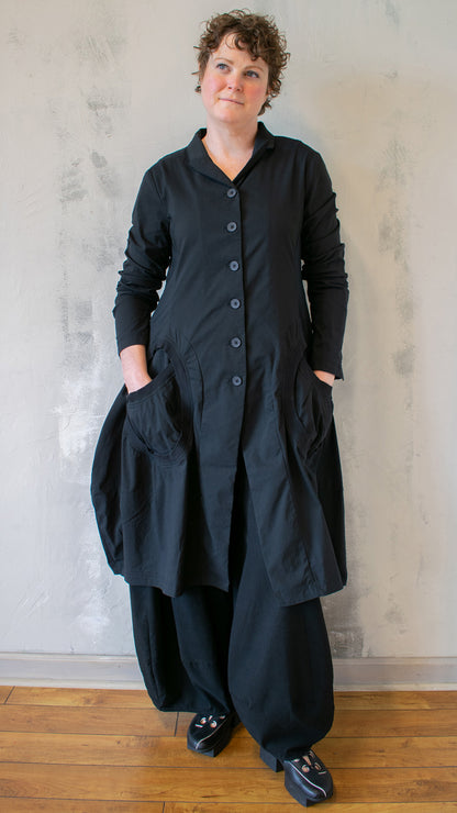 Long Fitted Stretch Jacket