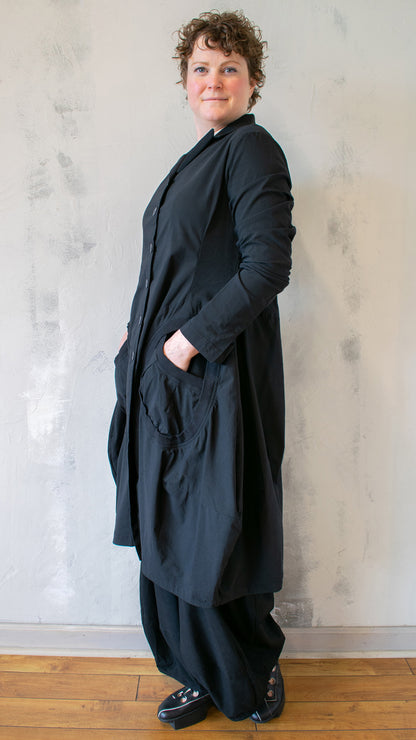 Long Fitted Stretch Jacket