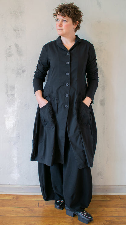 Long Fitted Stretch Jacket