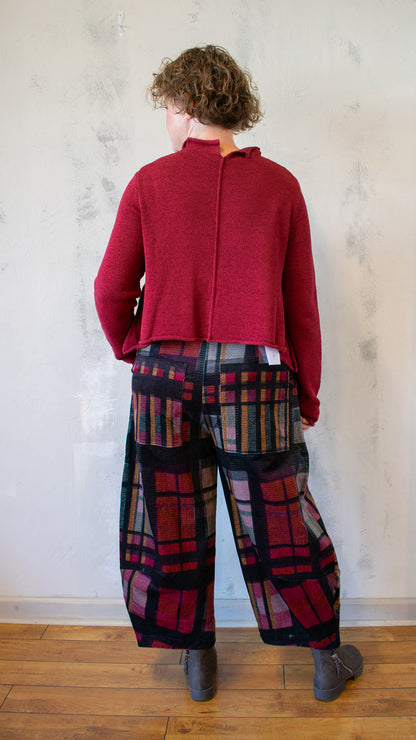 Open Cardigan in Lava