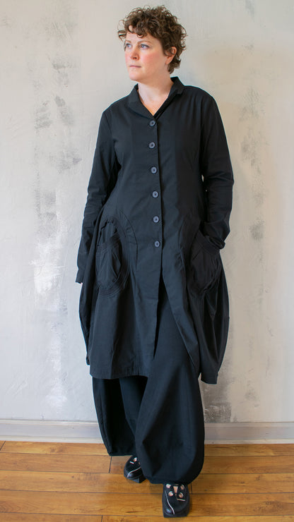 Long Fitted Stretch Jacket