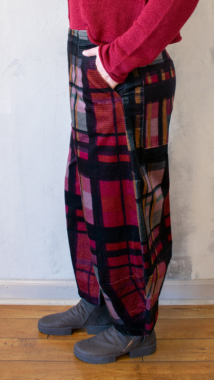 Check Trousers in Check Multicolor