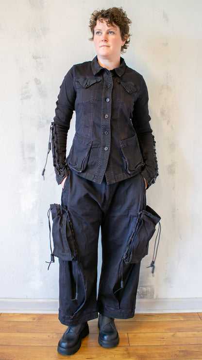 Crab Dark Fitted Jacket