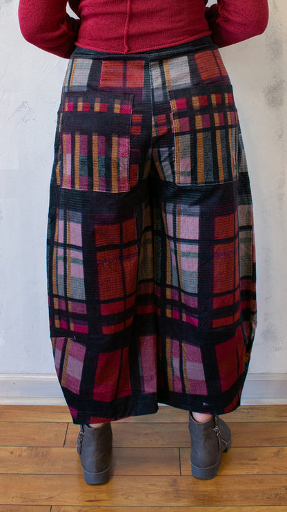 Check Trousers in Check Multicolor