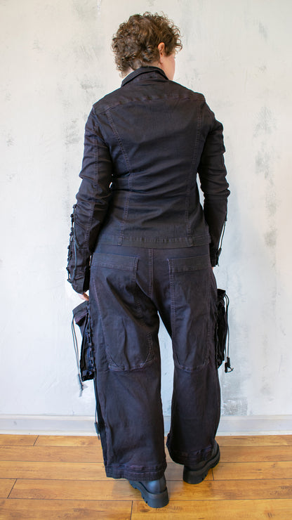 Crab Dark Fitted Jacket