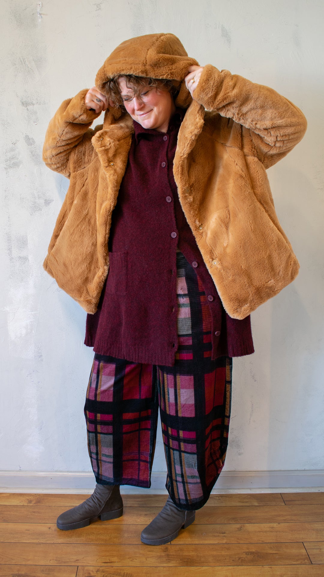 Sculptural Jacket in Bronze