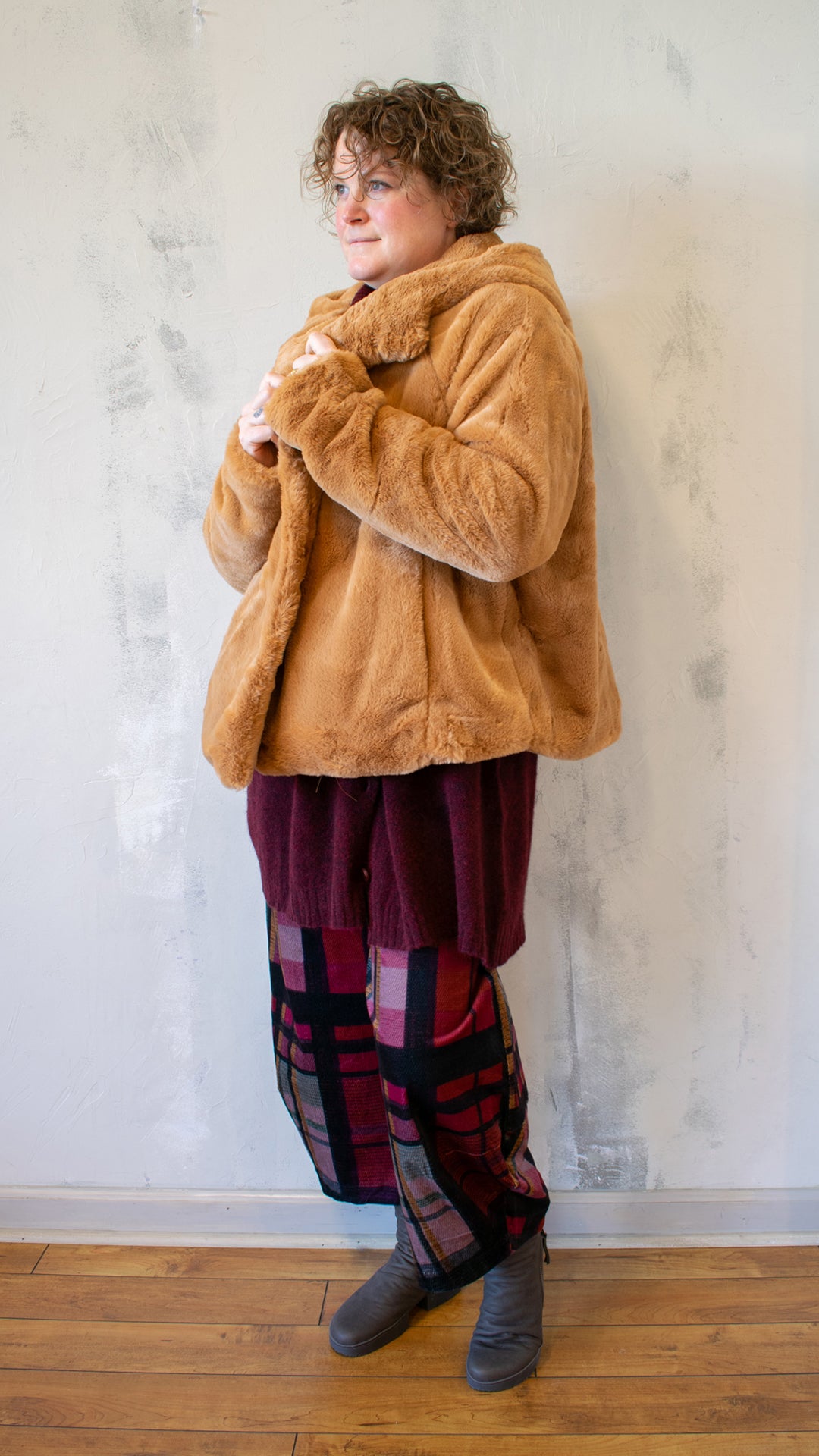 Sculptural Jacket in Bronze