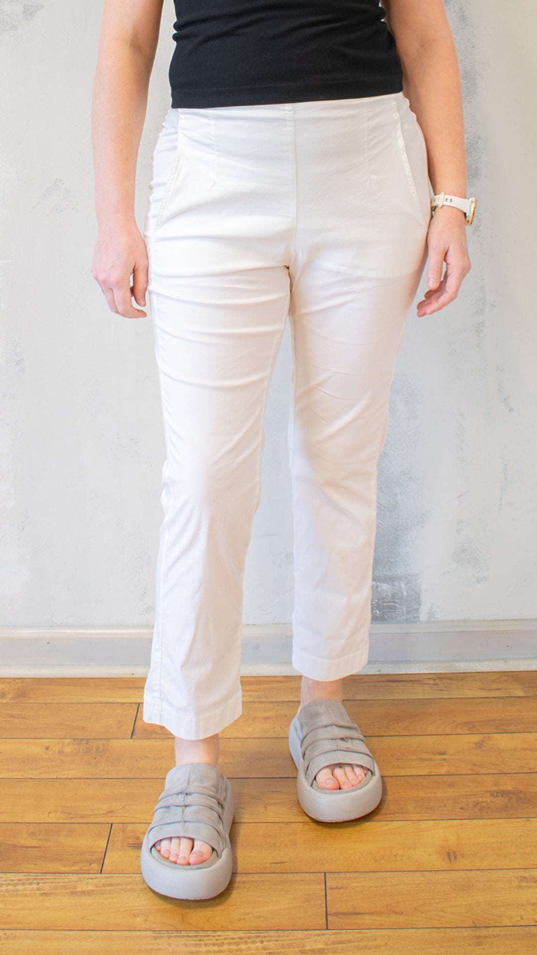 Trousers in White
