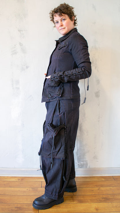 Crab Dark Fitted Jacket