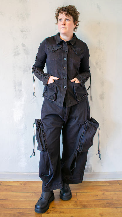 Crab Dark Fitted Jacket