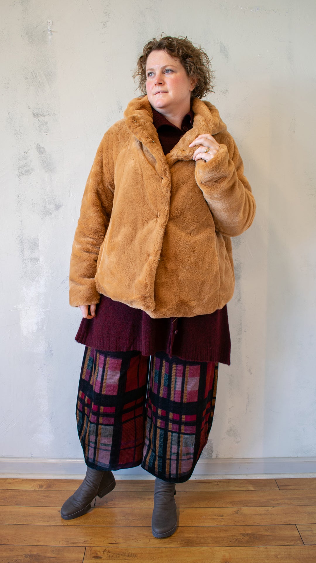 Sculptural Jacket in Bronze