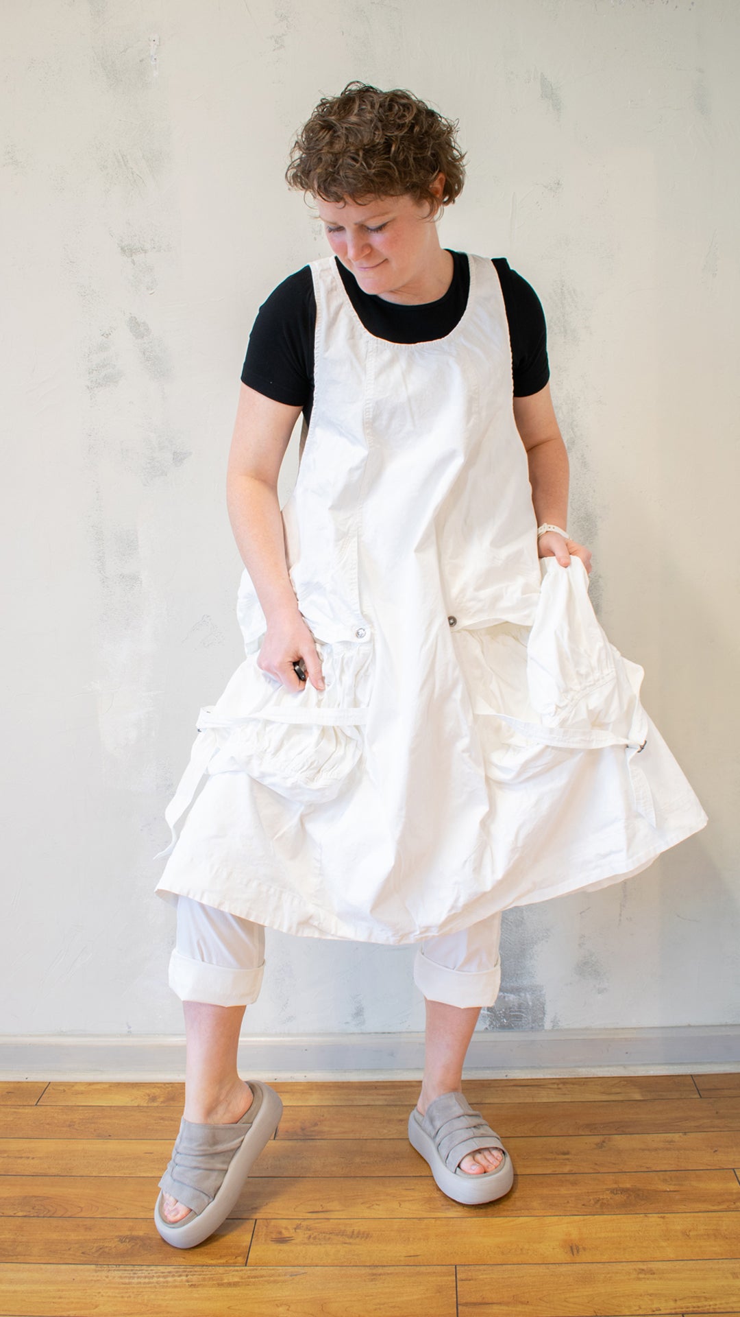 Jumper in Seafoam Fog