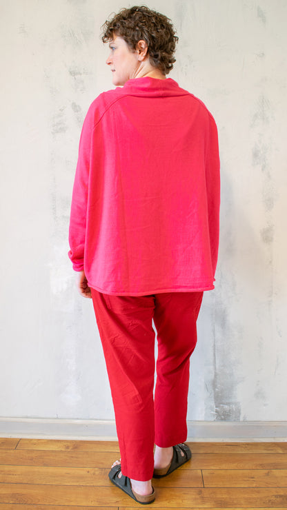 Poppy Sweater in Rose