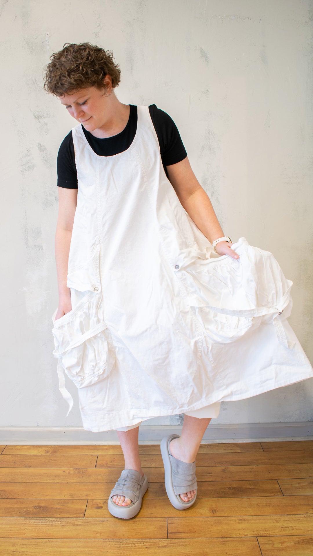 Jumper in Seafoam Fog