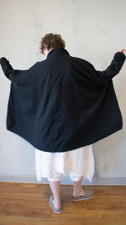 Full Jacket in Stretch Black