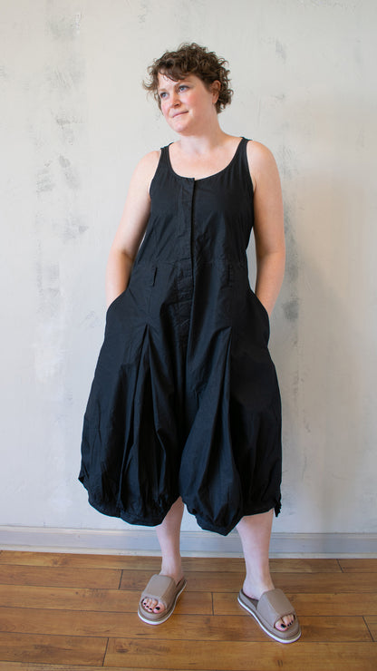 Balloon Pant Jumpsuit in Black