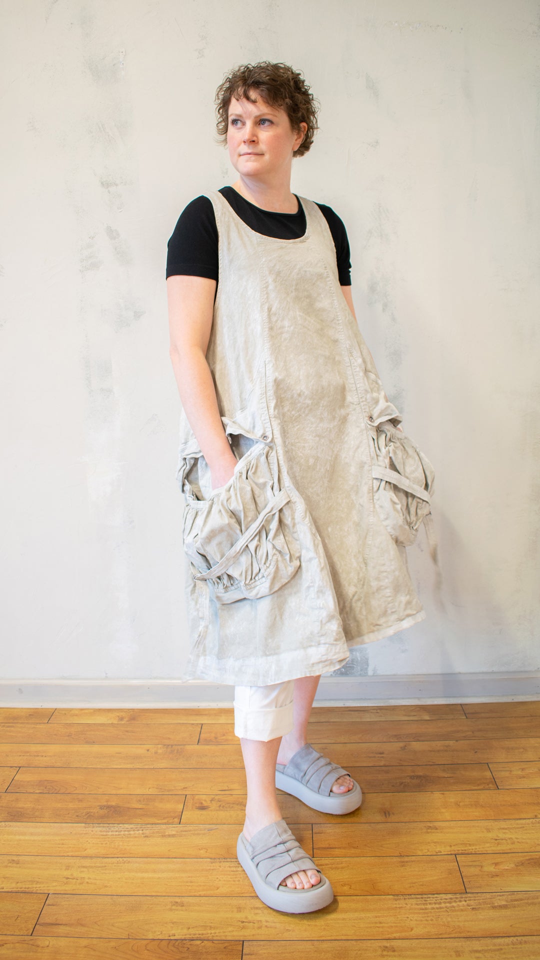 Jumper in Linen Fog