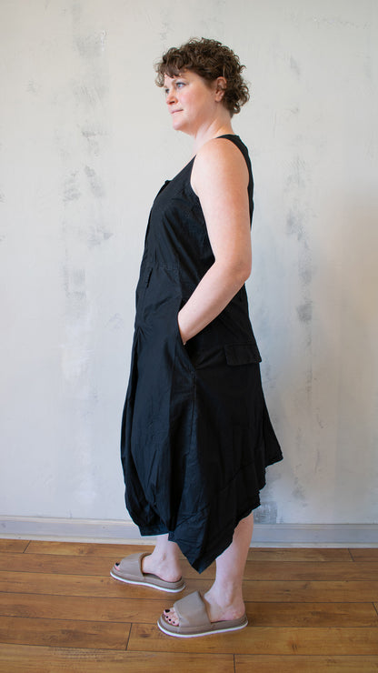 Balloon Pant Jumpsuit in Black