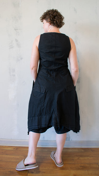 Balloon Pant Jumpsuit in Black