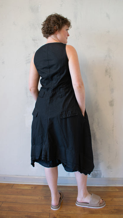Balloon Pant Jumpsuit in Black