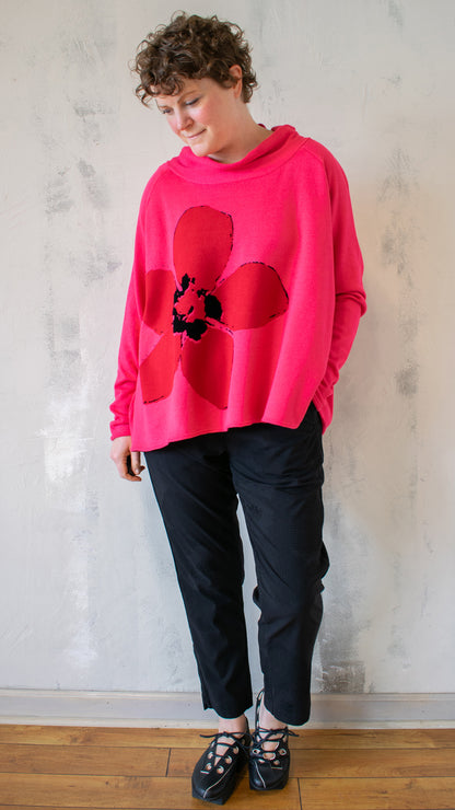 Poppy Sweater in Rose