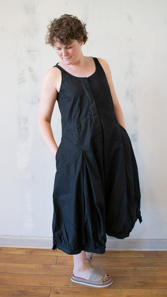 Balloon Pant Jumpsuit in Black