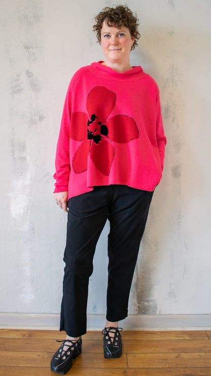 Poppy Sweater in Rose