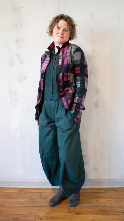Check Jacket in Check Multicolor