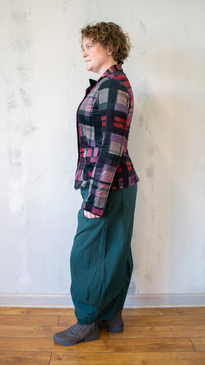 Check Jacket in Check Multicolor