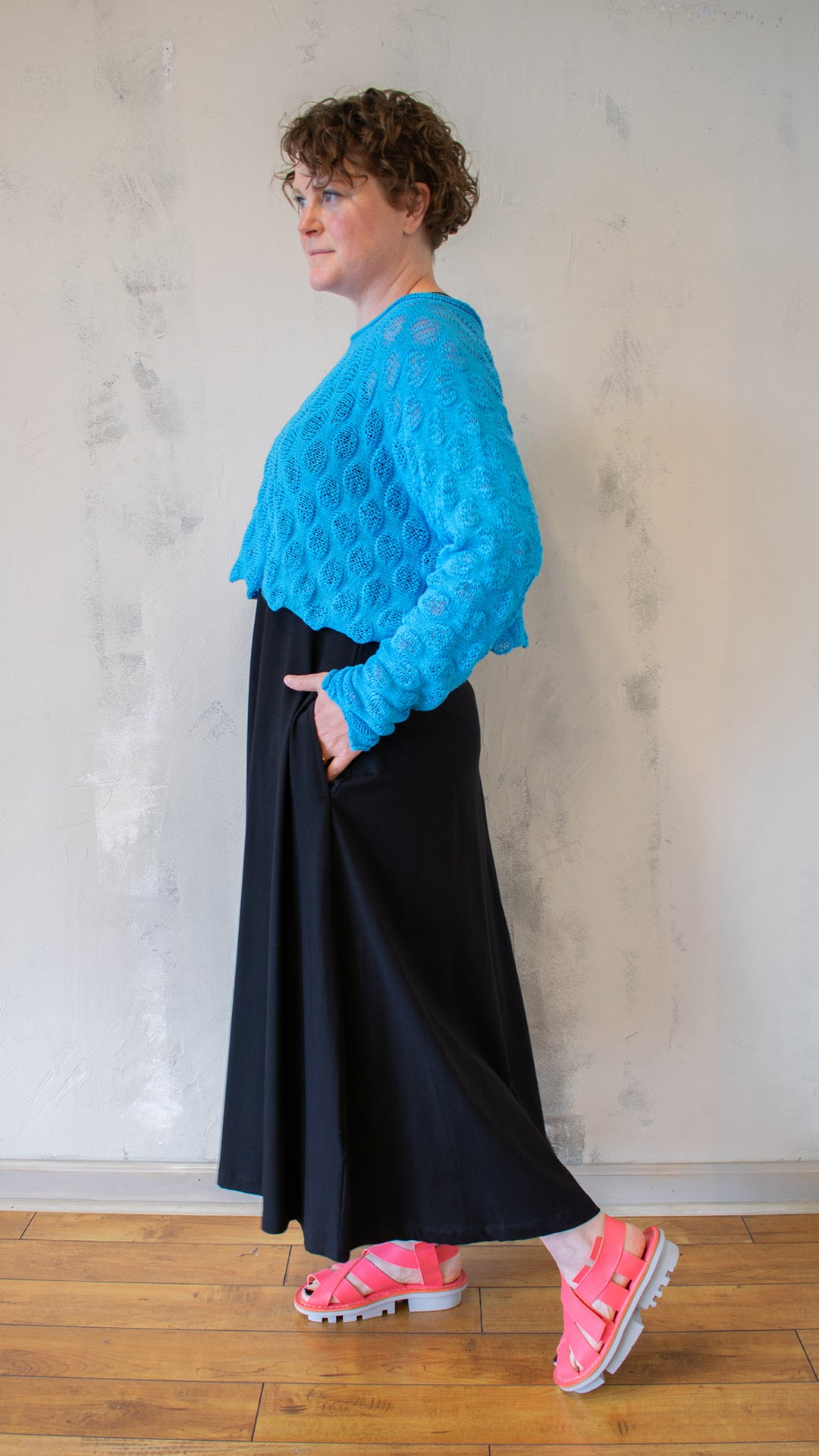 Malibu Bubble Knit Pullover