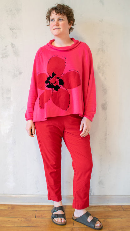 Poppy Sweater in Rose