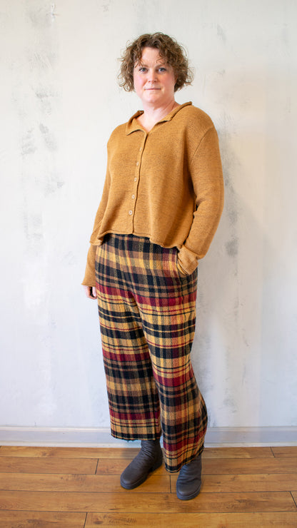 Open Cardigan in Bronze