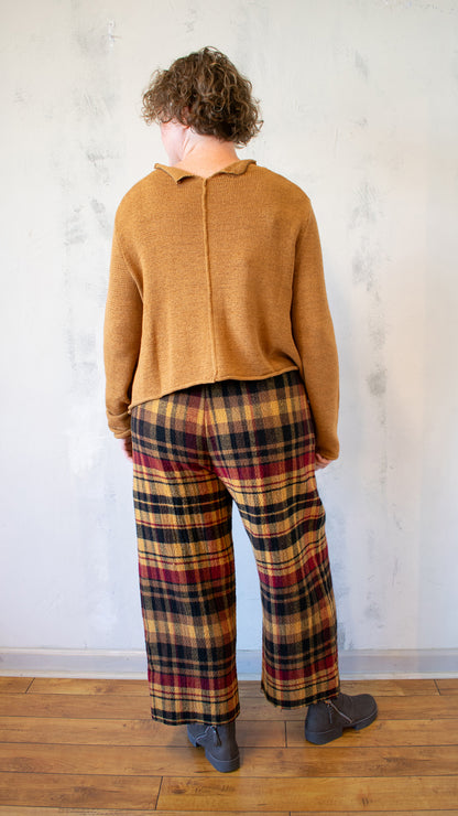 Open Cardigan in Bronze