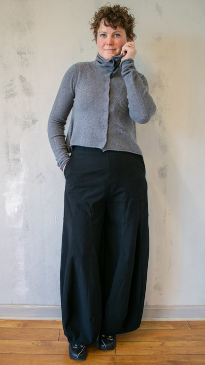 Poppy Cardigan in Grey