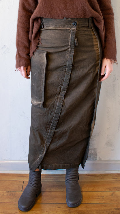 Utility Skirt in Dark Dakar Cloud