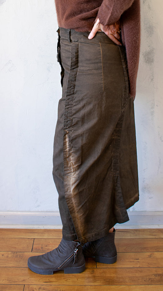 Utility Skirt in Dark Dakar Cloud