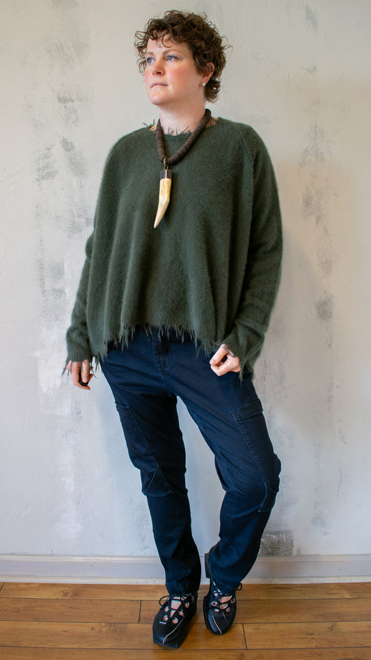 Fox Sweater in Pine