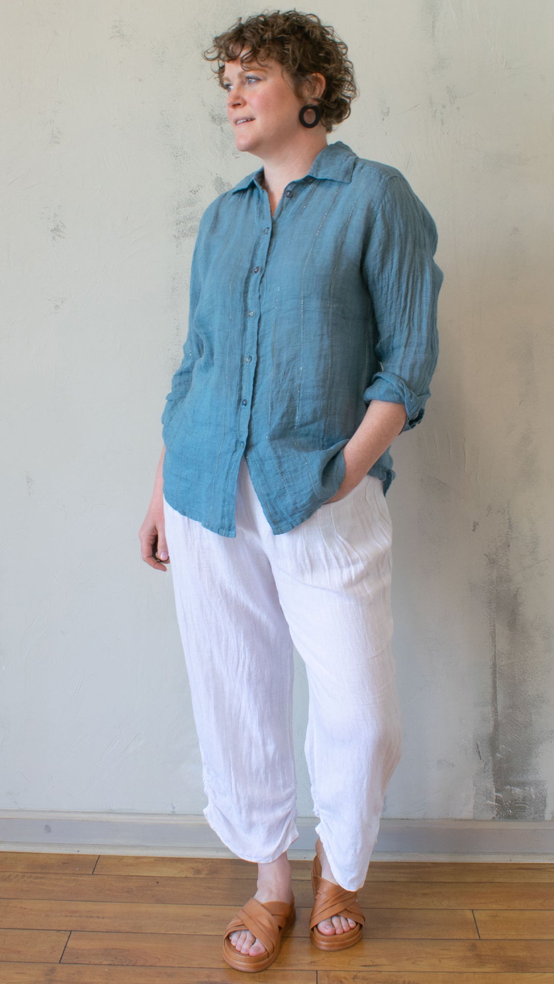 Camicia Vale in Azzurro