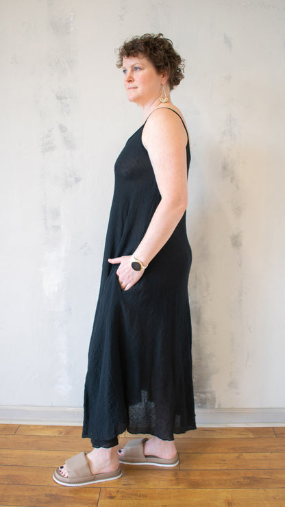 Thin Strap Maxi Dress (Multiple Colors)