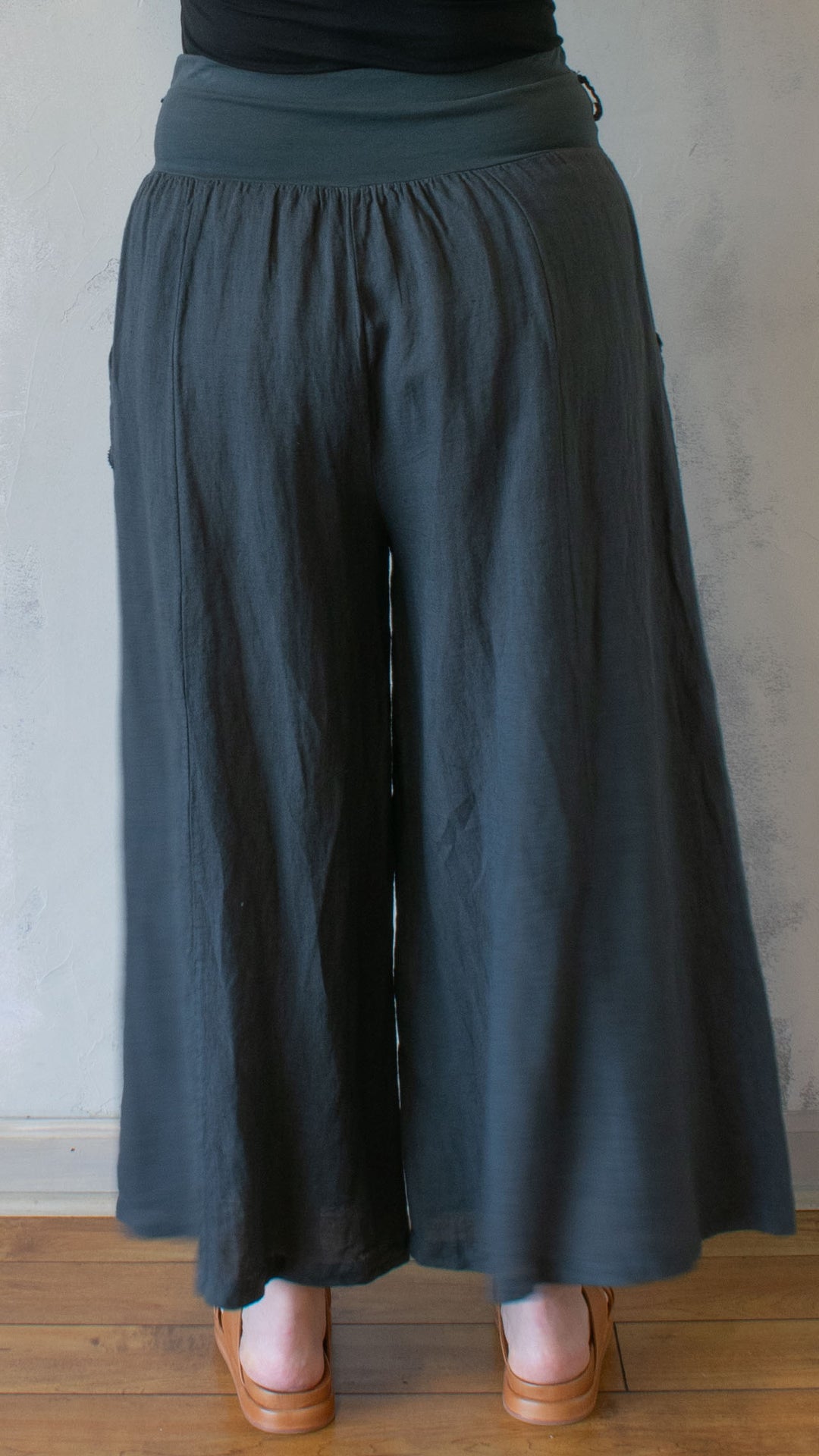Wide Leg Linen (Multiple Colors)