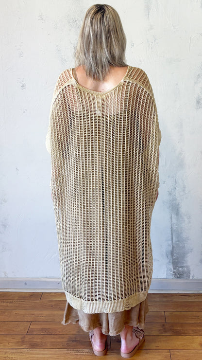 Long Mesh Sweater (Multiple Colors)